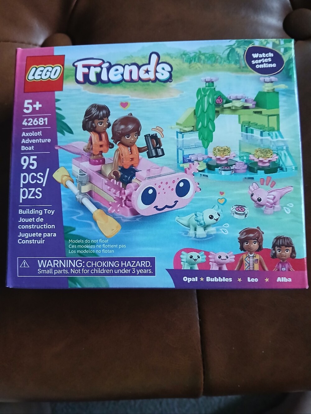 Lego Friends Axolotl Adventure Boat NWT Ages 5+ 95 Pcs SO CUTE!!!